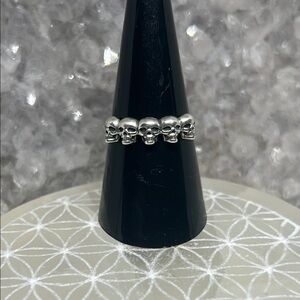 Sterling Silver Skull Ring